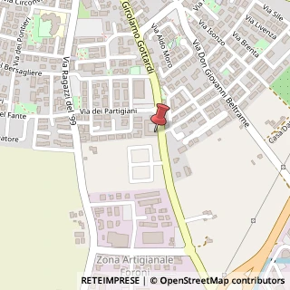 Mappa Via dei Partigiani, 13, 37067 Valeggio sul Mincio, Verona (Veneto)