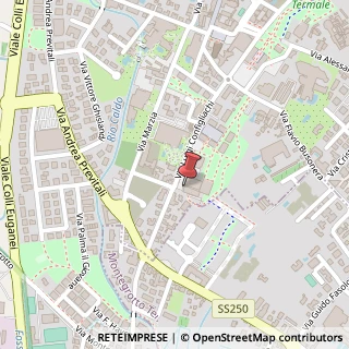 Mappa Via Luigi Configliachi, 41, 35031 Abano Terme, Padova (Veneto)