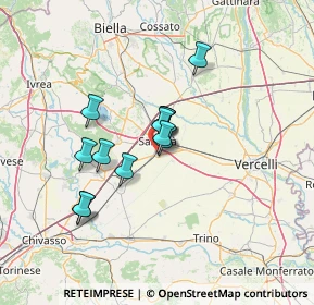 Mappa Via Po, 13049 Tronzano Vercellese VC, Italia (9.41846)