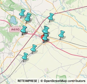 Mappa Via Po, 13049 Tronzano Vercellese VC, Italia (6.17308)