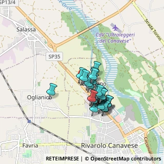 Mappa Via Don Michele Cavaletto, 10086 Rivarolo Canavese TO, Italia (0.63571)