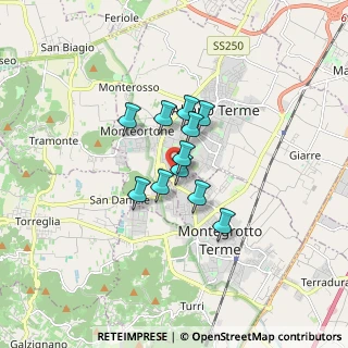 Mappa Via Antonio Magarotto, 35031 Abano Terme PD, Italia (1.02545)