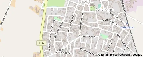 Mappa Calvisano