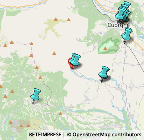 Mappa Via Papandrea, 10084 Forno Canavese TO, Italia (5.50706)