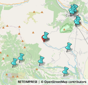 Mappa Via Papandrea, 10084 Forno Canavese TO, Italia (5.36357)