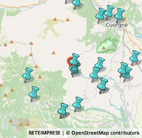 Mappa Via Papandrea, 10084 Forno Canavese TO, Italia (4.669)