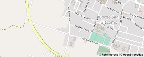 Mappa Borgo San Giacomo