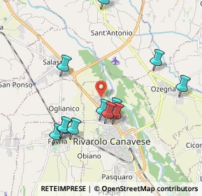 Mappa Via Don Luigi Sturzo, 10086 Rivarolo Canavese TO, Italia (1.94667)