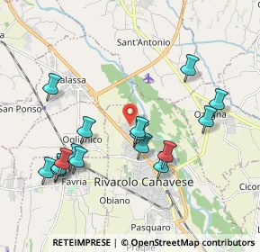 Mappa Via Don Luigi Sturzo, 10086 Rivarolo Canavese TO, Italia (2.03313)