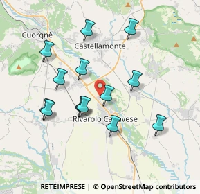 Mappa Via Don Luigi Sturzo, 10086 Rivarolo Canavese TO, Italia (3.43929)