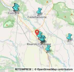 Mappa Via Don Luigi Sturzo, 10086 Rivarolo Canavese TO, Italia (4.43364)