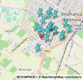 Mappa Via Adriano Bresaola, 37069 Villafranca di Verona VR, Italia (0.353)
