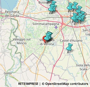 Mappa Via Adriano Bresaola, 37069 Villafranca di Verona VR, Italia (10.439)