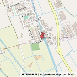 Mappa Via delle turbine 2, 27023 Cassolnovo, Pavia (Lombardia)