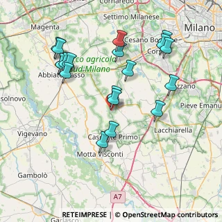 Mappa Via Enrico Fermi, 20088 Rosate MI, Italia (8.15316)