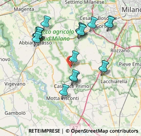 Mappa Via Enrico Fermi, 20088 Rosate MI, Italia (7.69889)