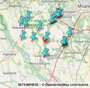 Mappa Via Enrico Fermi, 20088 Rosate MI, Italia (7.251)