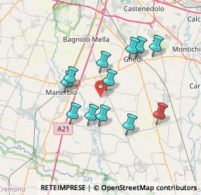 Mappa Cascina Scariona, 25024 Leno BS, Italia (6.17)