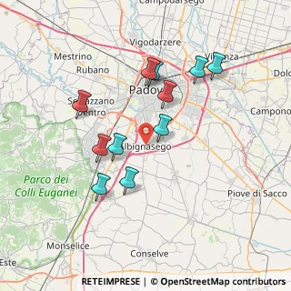 Mappa Vicolo Trento, 35020 Albignasego PD, Italia (6.75182)