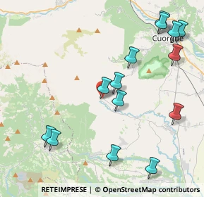 Mappa Via Gioberti, 10084 Forno Canavese TO, Italia (4.84143)