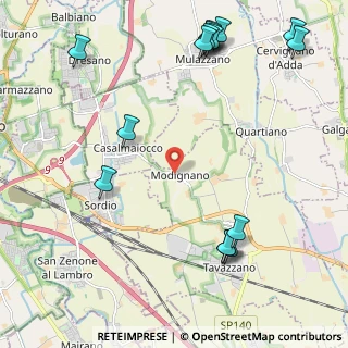 Mappa Via XX Settembre, 26838 Tavazzano con Villavesco LO, Italia (2.872)