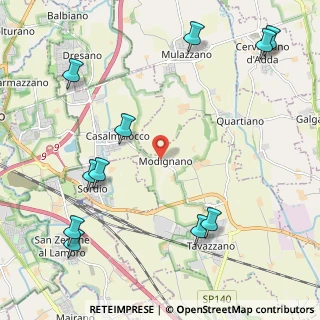 Mappa Via XX Settembre, 26838 Tavazzano con Villavesco LO, Italia (2.82091)