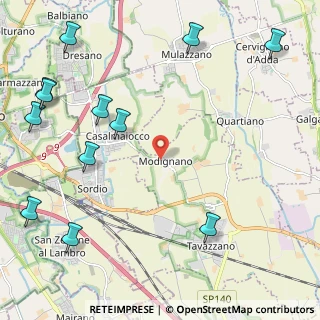 Mappa Via XX Settembre, 26838 Tavazzano con Villavesco LO, Italia (3.065)