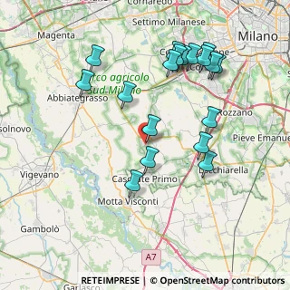 Mappa Via Giovanni Falcone, 20088 Rosate MI, Italia (8.15611)
