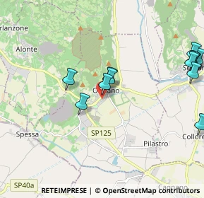 Mappa Via Cesare Caliari, 36040 Orgiano VI, Italia (2.36)