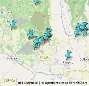 Mappa Via Cesare Caliari, 36040 Orgiano VI, Italia (1.928)
