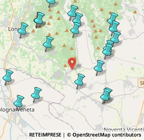 Mappa Via Cesare Caliari, 36040 Orgiano VI, Italia (5.0685)