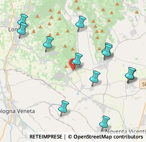Mappa Via Cesare Caliari, 36040 Orgiano VI, Italia (4.62167)