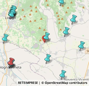 Mappa Via Cesare Caliari, 36040 Orgiano VI, Italia (6.5085)