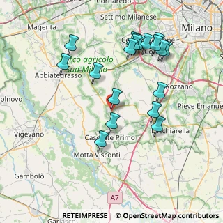 Mappa Via Sandro Pertini, 20088 Rosate MI, Italia (8.08722)