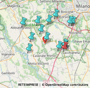 Mappa Via Sandro Pertini, 20088 Rosate MI, Italia (6.76067)