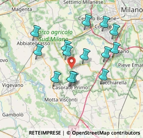 Mappa Via Sandro Pertini, 20088 Rosate MI, Italia (6.70643)