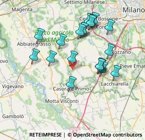 Mappa Via Sandro Pertini, 20088 Rosate MI, Italia (7.0955)