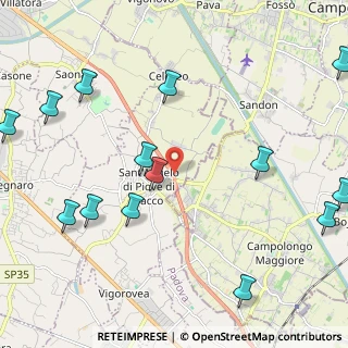 Mappa SP dei Vivai, 35020 Sant'Angelo di Piove di Sacco PD, Italia (2.85)