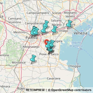 Mappa SP dei Vivai, 35020 Sant'Angelo di Piove di Sacco PD, Italia (10.13286)