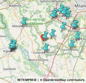 Mappa Via Giacomo Leopardi, 20088 Rosate MI, Italia (9.707)