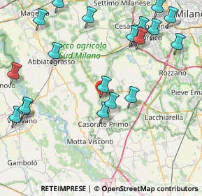 Mappa Via Giacomo Leopardi, 20088 Rosate MI, Italia (10.281)