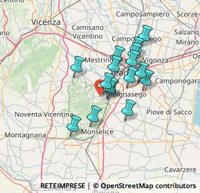 Mappa Anello dei Colli Euganei, 35038 Torreglia PD, Italia (10.35125)