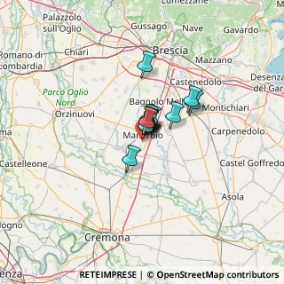 Mappa Via Cremona, 25025 Brescia BS, Italia (5.47615)