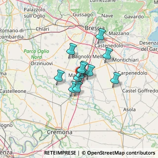 Mappa Via Cremona, 25025 Brescia BS, Italia (7.68833)