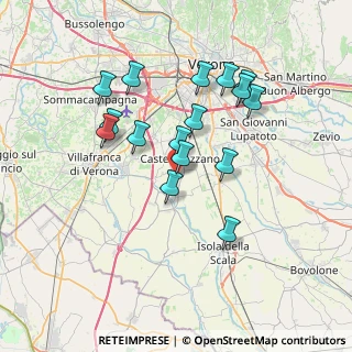 Mappa Via dell'Artigianato, 37068 Forette VR, Italia (6.5425)