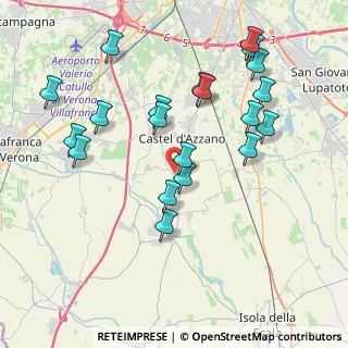 Mappa Via dell'Artigianato, 37068 Forette VR, Italia (4.12)