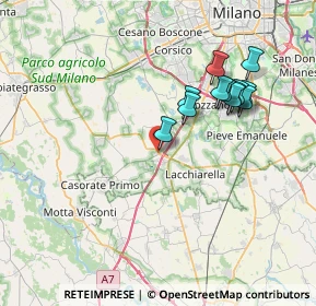 Mappa Via Dante Alighieri, 20082 Noviglio MI, Italia (6.8975)