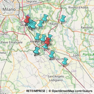 Mappa Via R. Sanzio, 26858 Sordio LO, Italia (6.57944)