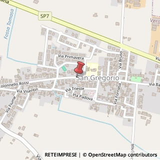 Mappa Piazza San Gregorio, 81, 37040 Veronella, Verona (Veneto)