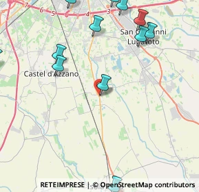 Mappa SS 12, 37060 Buttapietra VR, Italia (6.613)